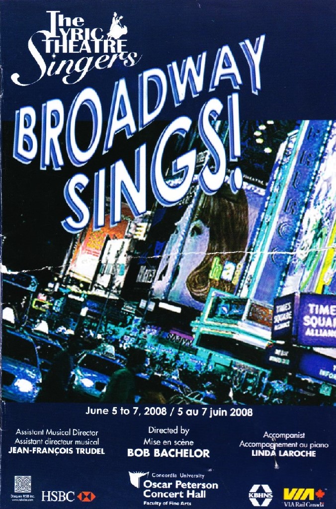 Broadway Sings !