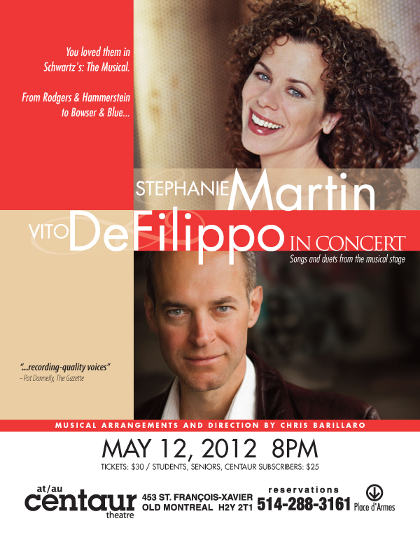 Stephanie Martin & Vito DeFilippo In Concert