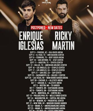 Enrique Iglesias & Ricky Martin : Live in Concert